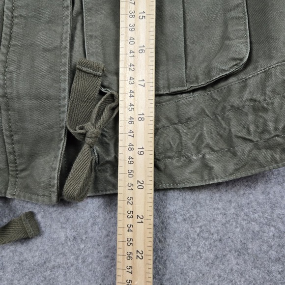 NWT Aeropostale Jacket Womens Small Green Utility Pockets Full Zip Lightweight - Picture 15 of 16